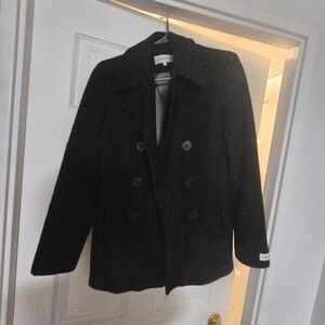 Calvin Klein Black wool Coat